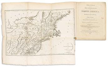 (TRAVEL -- AMERICAN.) Francois-Alexandre-Frederic, duc de La Rochefoucauld-Liancourt. Travels Through the United States of